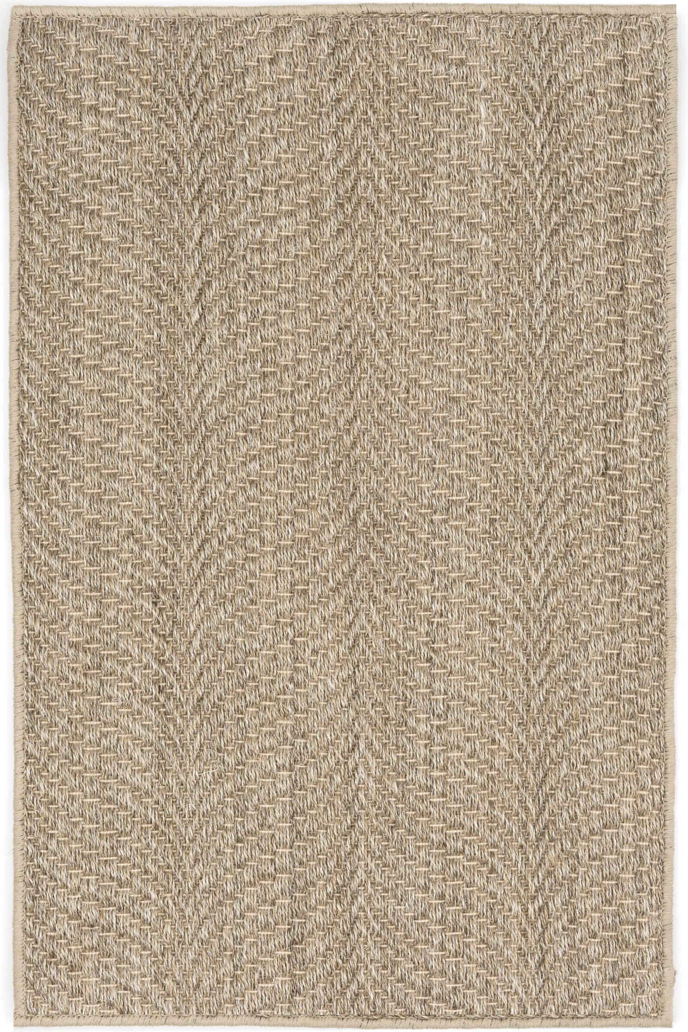 Wave Woven Sisal Custom Rug | Natural
