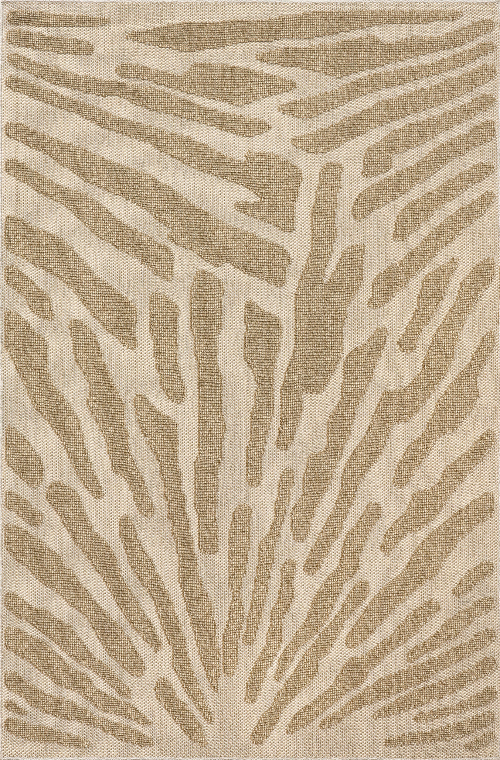 Yara Indoor/Outdoor Textured Rug | Beige