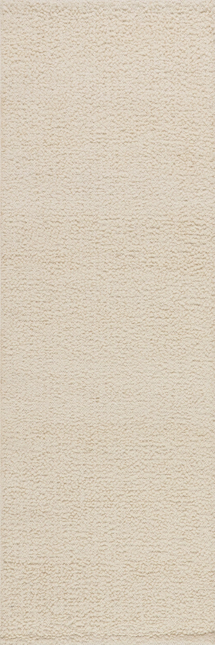 Zeva Textured Flatweave Shag Rug | Beige