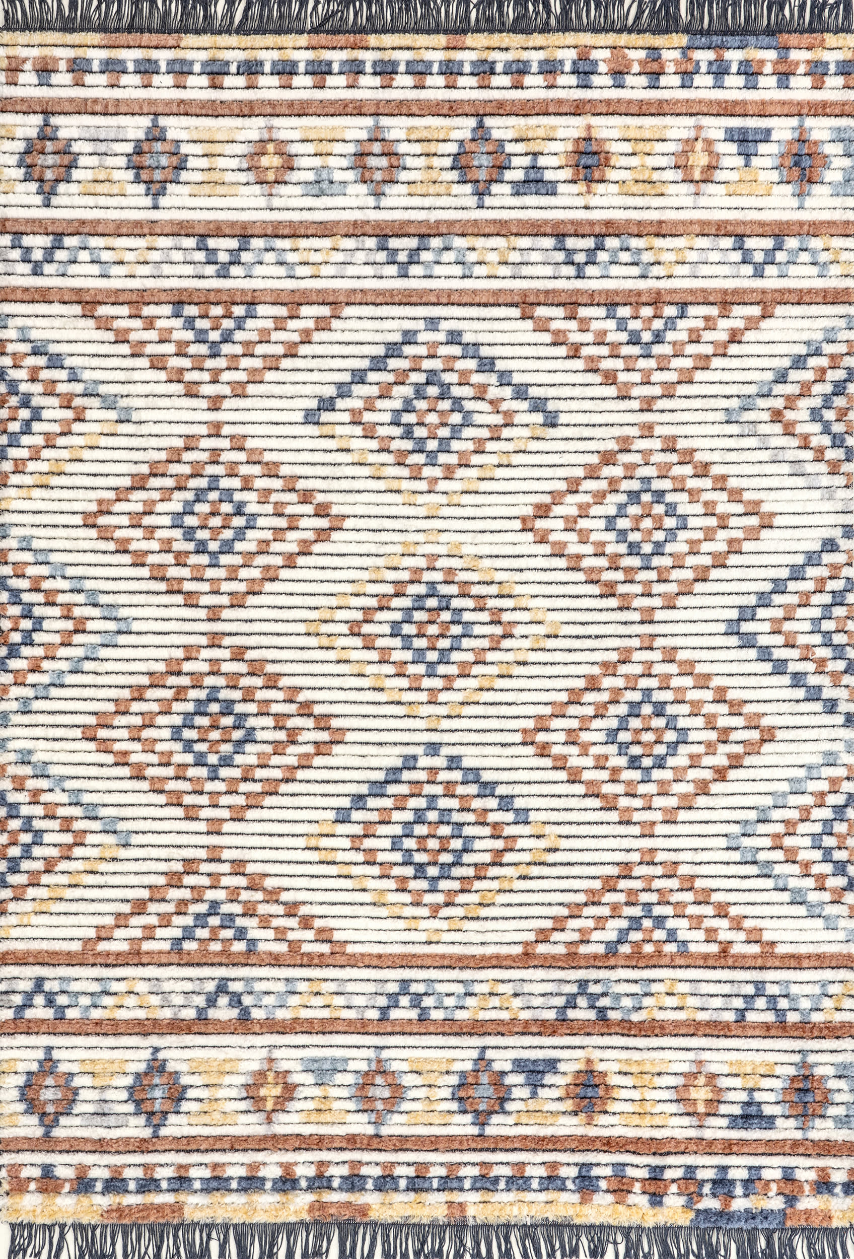 Ziala Colorful Aztec Rug | Beige